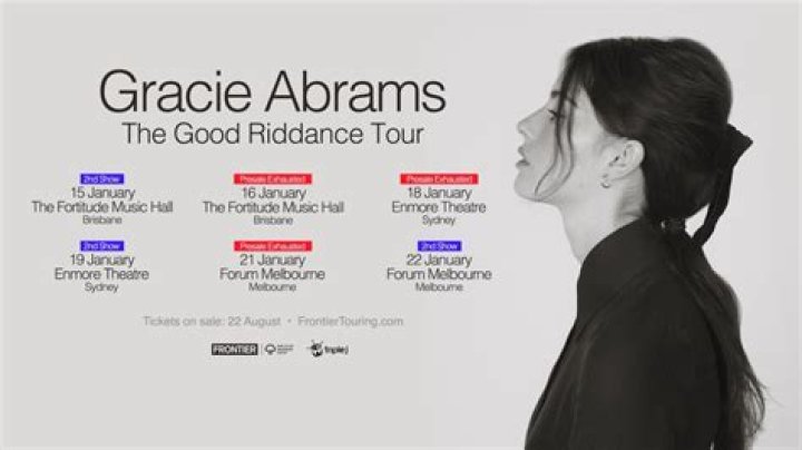 
Gracie Abrams Good Riddance Tour 2023: Tickets, presale, where to buy, dates, venues, and more 